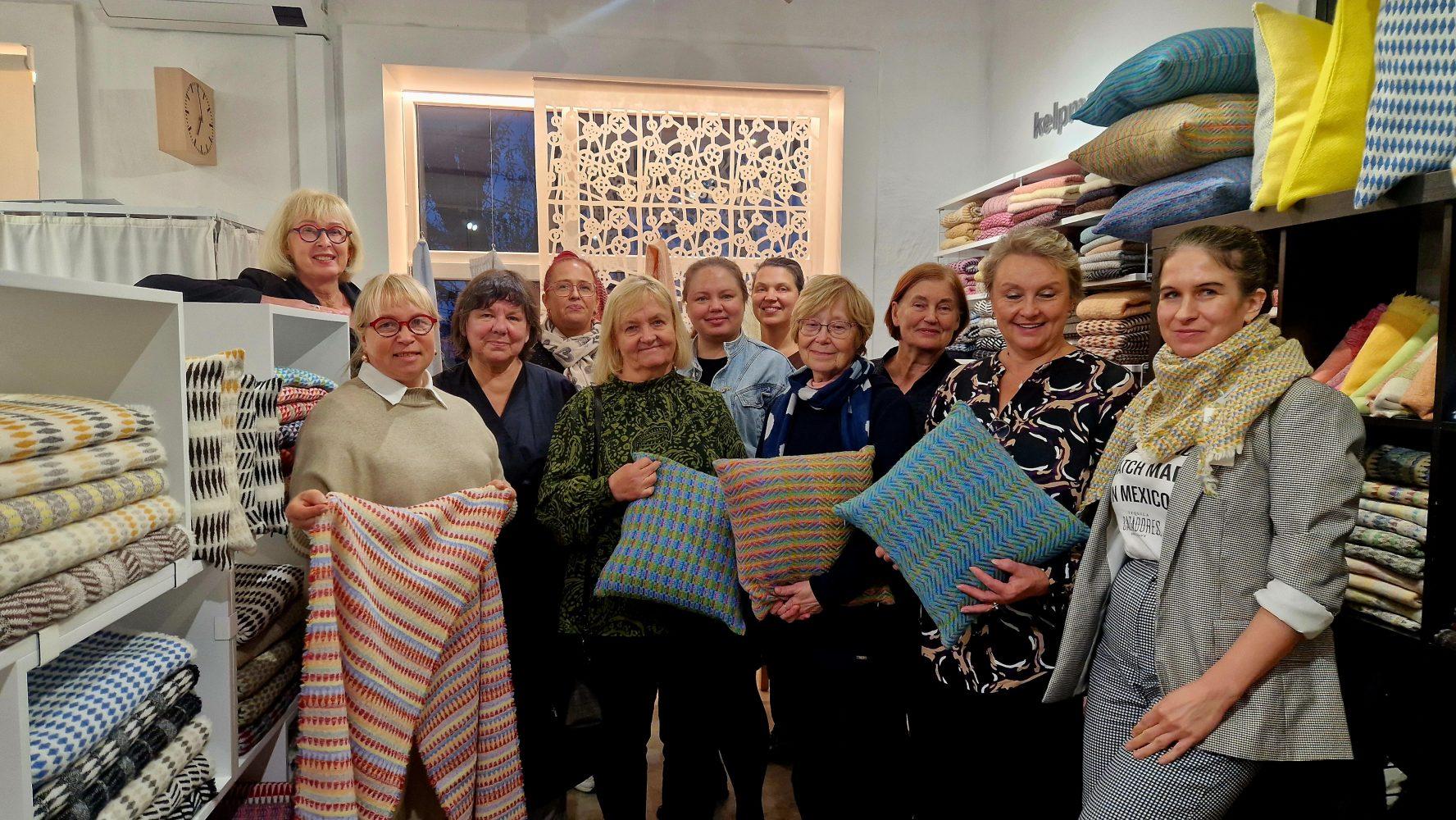 KOHTUMINE TEKSTIILIKUNSTNIK MARE KELPMANIGA 08.10.26